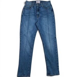 Revice Denim Star Seam High Rise Jeans Medium Wash Blue Size 29 (Fits 26" Waist)